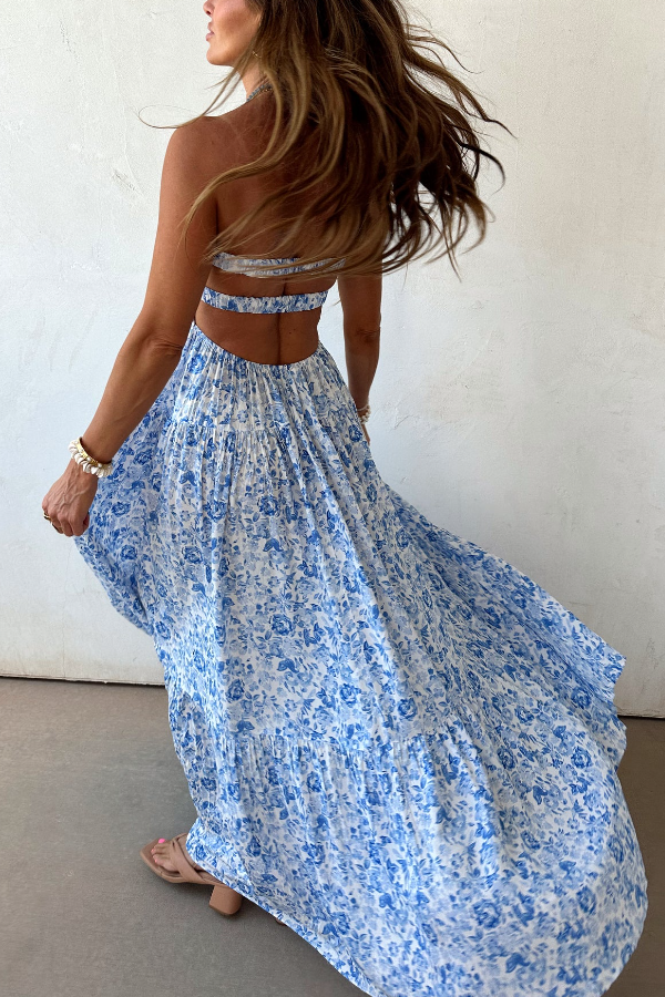 Sky To Moon Midi Wedding Guest Dress Canada