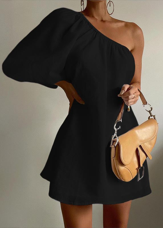 Off-Shoulder Cotton Maxi Wedding Guest Dress Canada