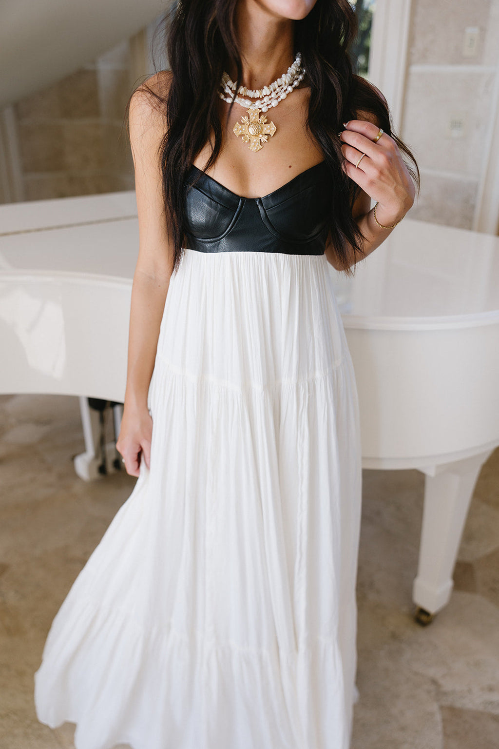 Onyx Queen Maxi Wedding Guest Dress Canada