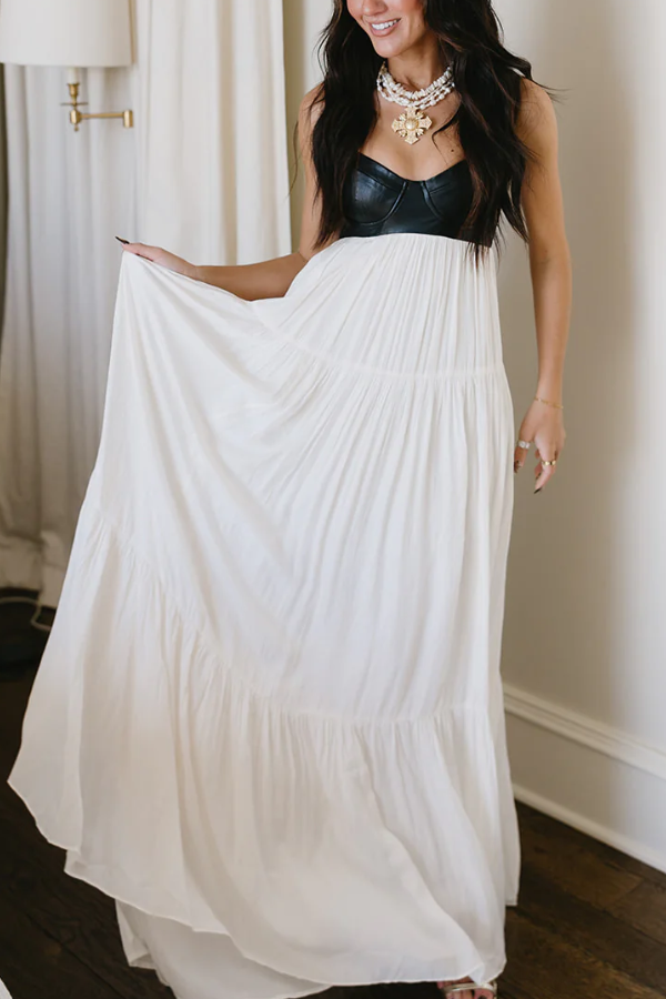 Onyx Queen Maxi Wedding Guest Dress Canada