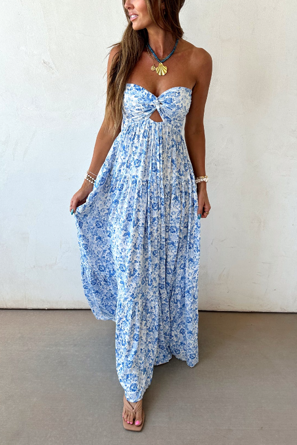 Sky To Moon Midi Wedding Guest Dress Canada