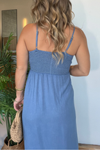 Salt Water Whispers Maxi Wedding Guest Dress Canada