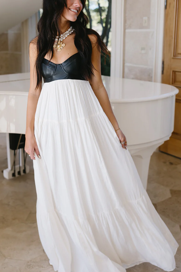 Onyx Queen Maxi Wedding Guest Dress Canada