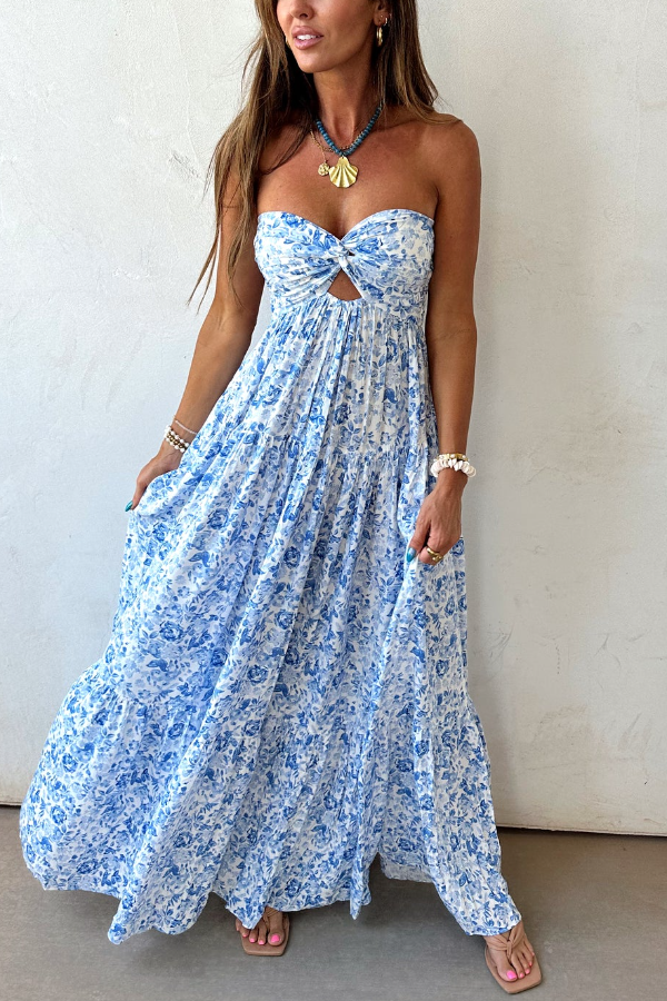 Sky To Moon Midi Wedding Guest Dress Canada
