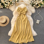 Satin Strapless Wedding Guest Dress Canada