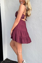 See You In The Summer Mini Wedding Guest Dress Canada
