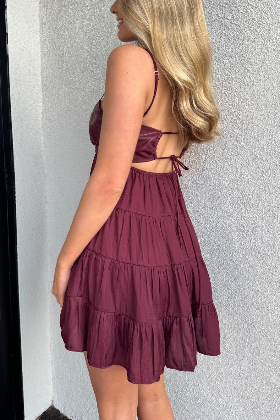 See You In The Summer Mini Wedding Guest Dress Canada