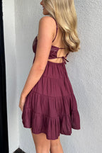 See You In The Summer Mini Wedding Guest Dress Canada