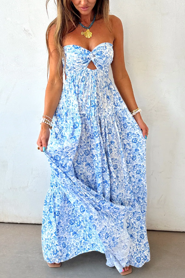 Sky To Moon Midi Wedding Guest Dress Canada